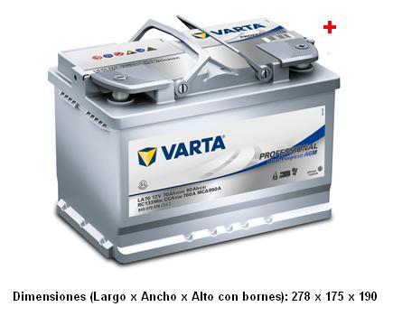 Bateria Varta LFS74 74Ah