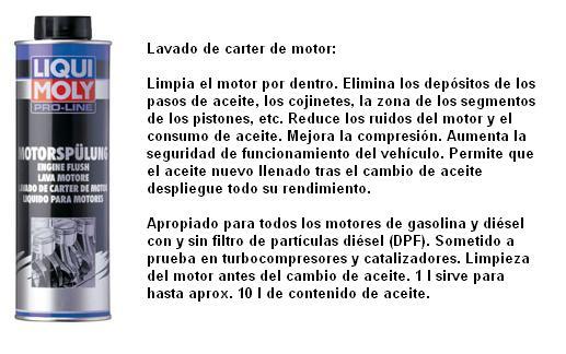 LIQUI MOLY 2427 - LIMPIEZA DE MOTOR 500 ML