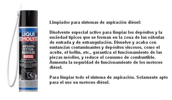 LIQUI MOLY 2509 LIMPIADOR DE INYECTORES PARA DIESEL (500ML