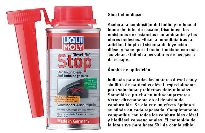 Liqui Moly 5180 Diesel hollín de Stop : : Coche y moto