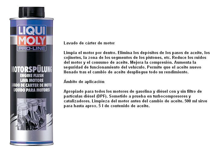 LIQUI MOLY 2738 - LAVADO CARTER DE MOTOR