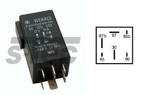 combustible bomba 4rp008189-051 para Opel Hella relés
