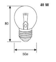 Amolux 4260 - LAMP GENERADOR 24V 60W ROSCA