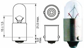 Amolux 519 - LAMP TUBULAR 24V 4W BA9S