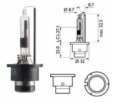  602 - LAMP DESCARGA XENON 35W P32D-3