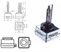 Amolux 603 - LAMP DESCARGA D1S 85V 35W PK32D-2