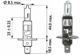 Amolux 789 - LAMPARA HALOGENA H-1 24V 70W