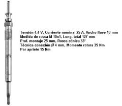 Beru GE108 - CALENTADORES (USE 115GE)