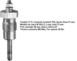 Beru GV626 - CALENTADORES