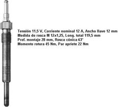 Beru GN860 - CALENTADORES