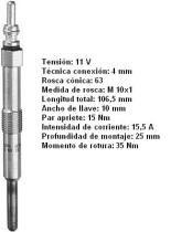 Beru GN985 - CALENTADORES