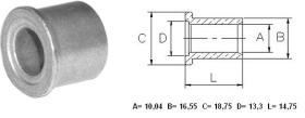 Bosch 1000322005 - CASQUILLO SINTERIZADO