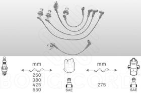 Bougicord 1413 - JUEGO DE CABLES