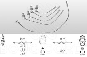 Bougicord 1420 - JUEGO DE CABLES