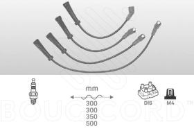 Bougicord 2458 - JUEGO DE CABLES