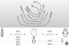 Bougicord 3190 - JUEGO DE CABLES