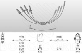 Bougicord 3398 - JUEGO DE CABLES