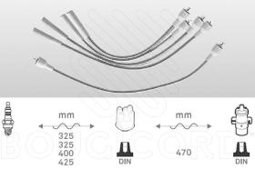 Bougicord 3414 - JUEGO DE CABLES