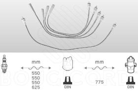 Bougicord 3519 - JUEGO DE CABLES