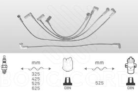 Bougicord 4017 - JUEGO DE CABLES