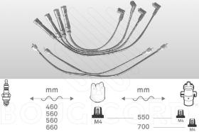 Bougicord 4105 - JUEGO DE CABLES