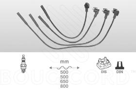 Bougicord 4150 - JUEGO DE CABLES