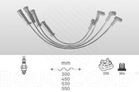 Bougicord 4162 - JUEGO DE CABLES