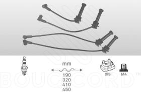 Bougicord 4178 - JUEGO DE CABLES