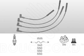 Bougicord 4194 - JURGO CABLES DE BUJIA