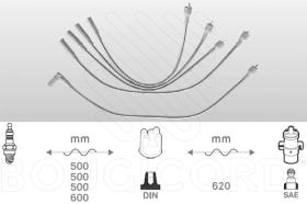  4313 - JUEGO CABLES DE BUJIA