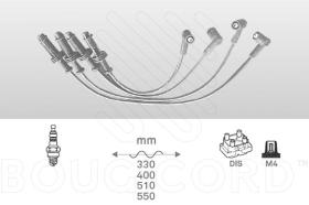 Bougicord 4334 - JUEGO DE CABLES