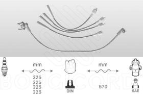 Bougicord 4405 - JUEGO DE CABLES