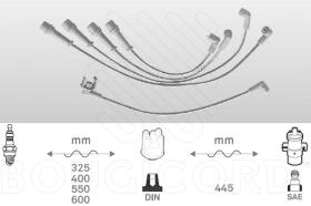 Bougicord 4486 - JUEGO DE CABLES