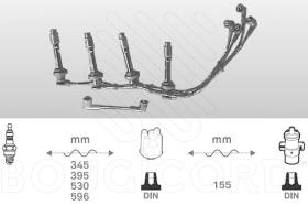 Bougicord 6819 - JUEGO DE CABLES