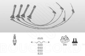 Bougicord 7148 - JUEGO DE CABLES