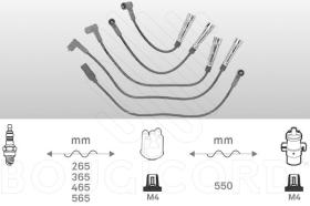 Bougicord K857 - CABLE ENCENDIDO GAMA ESPIRAL