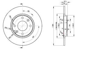 BREMBO 08293820 - DISCOS DE FRENO DELANTEROS
