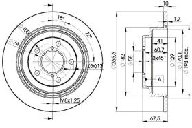 BREMBO 08689710 - DISCOS DE FRENO TRASEROS