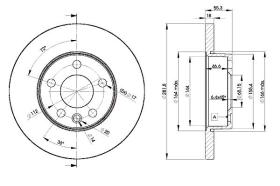 BREMBO 08713210 - DISCOS DE FRENO DELANTEROS