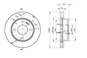 BREMBO 09491430 - DISCOS DE FRENO DELANTEROS