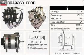 Delco Remy DRA3369 - ALTERNADOR FORD