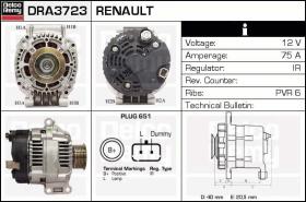 Delco Remy DRA3723 - ALTERNADOR RENAULT