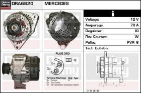 Delco Remy DRA6820 - ALTERNADOR REMAN MERCEDES