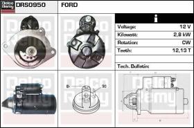 Delco Remy DRS0950 - ALTERNADOR FORD