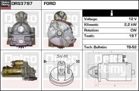 Delco Remy DRS3797 - ALTERNADOR FORD,JAGUAR