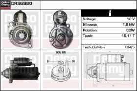 Delco Remy DRS6980 - ALTERNADOR VW,FORD,SEAT,AUDI,SKODA