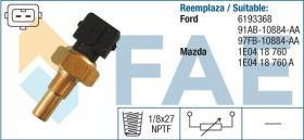 Fae 33260 - SENSORES DE TEMPERATURA