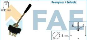 Fae 65170 - INTERRUPTORES VARIOS
