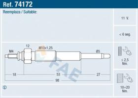 Fae 74172 - CALENTADOR TERMOPLUS