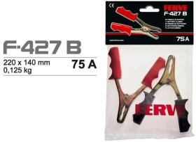 Ferve F427B - PINZA DE 75 A (BOLSA 1 JUEGO)